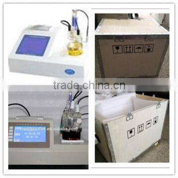 TP-2100 Karl Fischer Moisture in Diesel Fuel Oil Analysis Instrument, PPM Meter, Petroleum Products Water Content Testing Kits