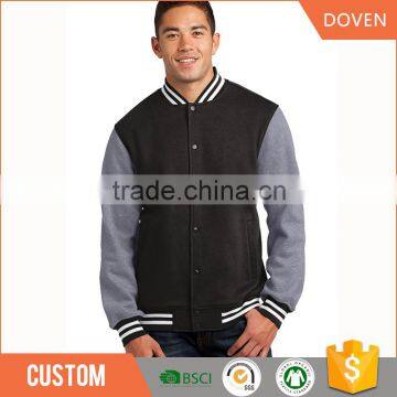 Custom varsity jackets for men bomber baseball jacket