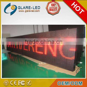 Portable Message Board P31.25 Outdoor Single Color Traffic Led Sign photo-3
