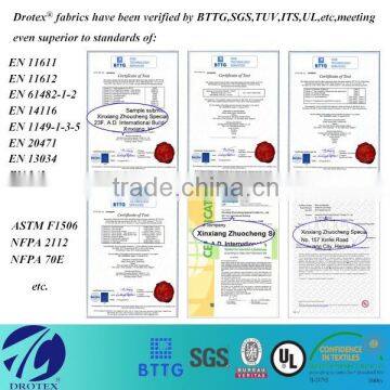 en 11611 11612 Fire Retardant Protex Fabric for Worker Suit photo-3