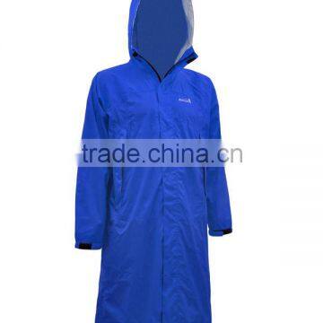 safety yellow pvc raincoat