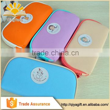 custom logo colorful wholesale school pencil case for students