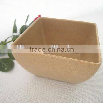 Eco-friendly Rice Husk Square Bowl