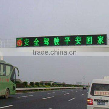 Traffic Signs P10 Single Yellow Color Led Display/led Screen/led Message Electronic Traffic Signs photo-2