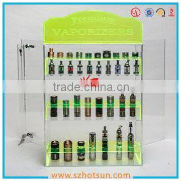 factory direct price 5 Layers Acrylic LED lighting e cigarette bottle display