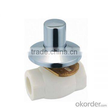 E7 Luxurious Ball Valve Type PPR Double Famale Threaded Brass Ball