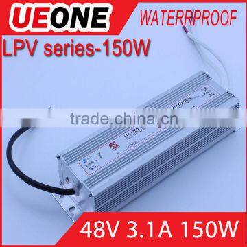 150w 48v 3.1a IP67 waterproof switching power supply of lpv-150-48
