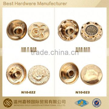 decorative rivets for shoes leather garmehts accessories supplier