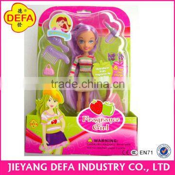 Defa Lucy Pretty 7 Inch Plastic Small Kids Small Vinyl Doll photo-5
