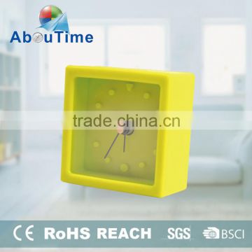 silicone twin bell alarm table clock with unique alarm clocks