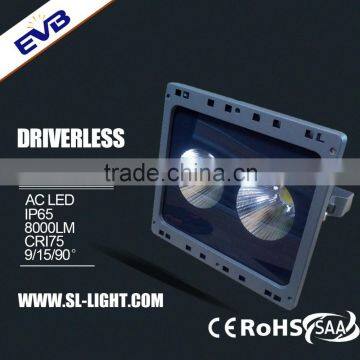 High Quality 100W AC LED Floodlight Without Driver 3 Years Warranty