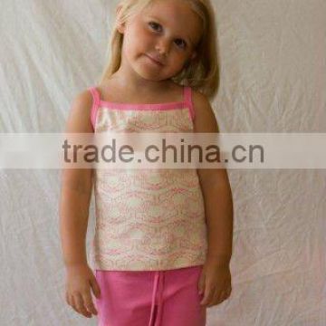 Organic Cotton Kids wear-Design: Elephant AOP Camisole