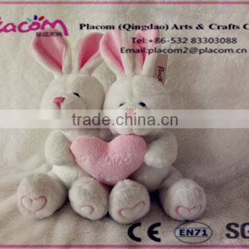 2016 High quality Cheap Cute Fashion Valentine's gifts and Easter's gifts Customize Wholesale Plush toy Rabbit