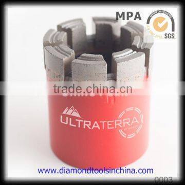Turbo Segmented Side Protection Diamond Drill Bit for Hard Rock photo-2