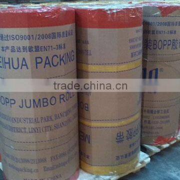 BOPP Packing Tape Jumbo Rolls