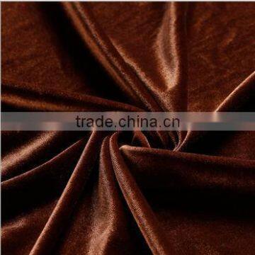 100% Polyester China Maufacturer Competitive Fabric Sofa Velvet Fabric Spun Velvet Fabric