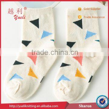 Hot Girls Child Colorful Pattern Tube Sock Lonati Sock Machines photo-5