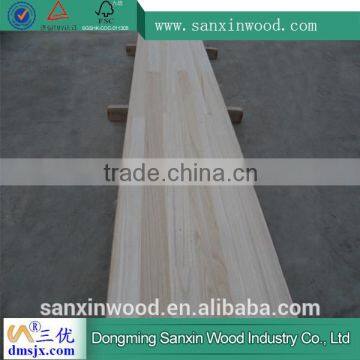 high quality paulownia finger jointed laminated boards from china factory