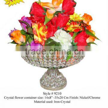 Crystal Flower Vase