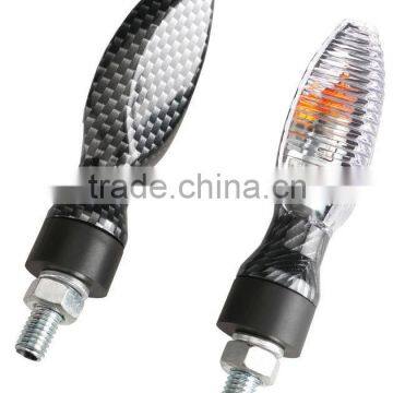 carbon look Motorcycle led corner lamp