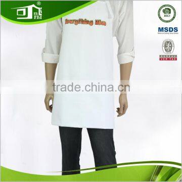 Trade Assurance Poly and Cotton Print White Apron