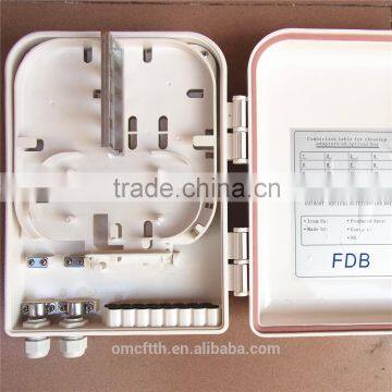 16 Core Plastic Shell Fiber Optic Distribution Box