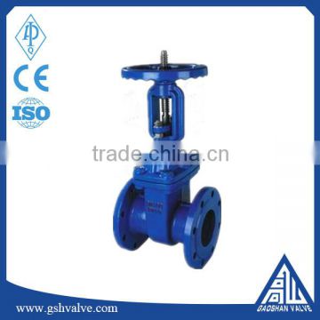 Gray cast iron soft seal parallel slide gate valve