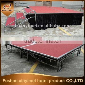 factory sale portable iron mobile stage