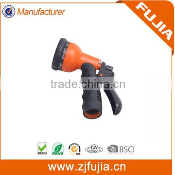 water hose nozzle car wash foams spray gun with 8 fuctions