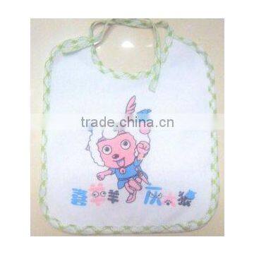 Ultra soft Microfiber baby bibs(Hooded toewl,bathrobes,blanket) china manufacturer