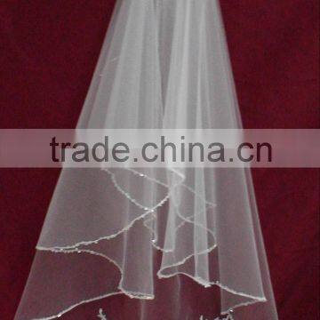 2013 Applique Tulle Wedding Veil V007