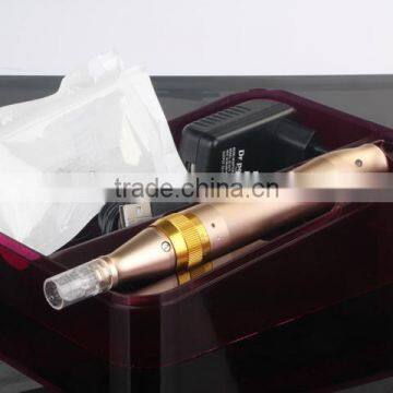12 Needle Cartridges, Rechargeable Derma Pen Dr.pen M5-W Electric Dermapen photo-2