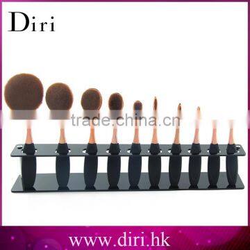 10pcs Toothbrush Shape Oval Makeup Brush Dry Holder Makeup Brush Display Rack photo-2