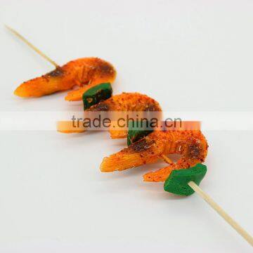 High quality yummy plastic shrimp food toys