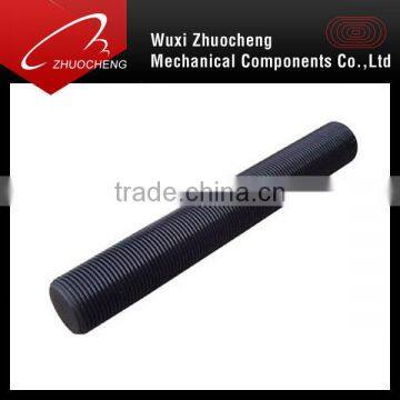 black oxide Threaded rod stud bolt m8 m12 m20