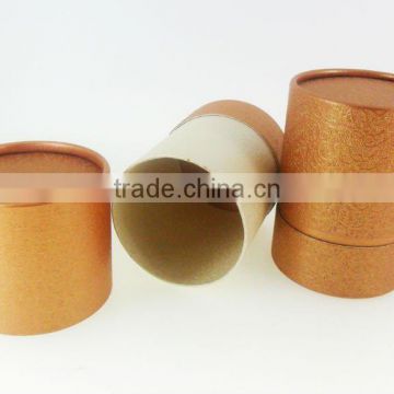 Newest custom CMYK printing cylinder paper tube for tea