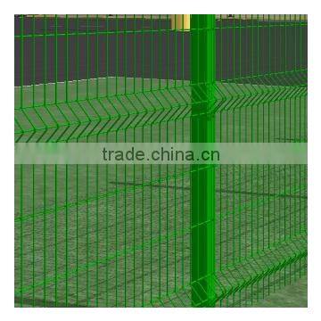 ISO cheap 8/9mm plastic or powder coated square welded wire mesh fence panels from Anping factory