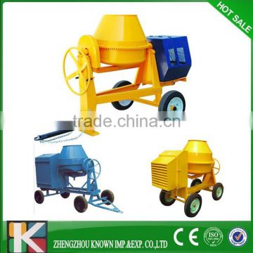 concrete pumping machine and concrete mixer