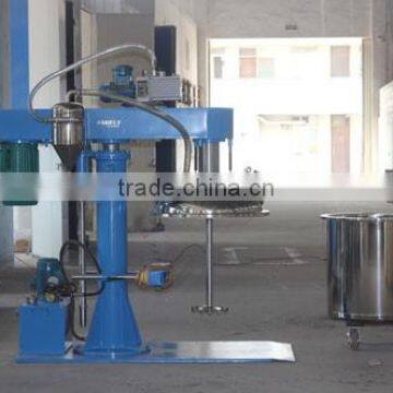 FDH EX-proof UV Lacquer Dual-shaft Hydraulic Lifting Disperser ,dissolver,paint Mixing Machine With Tank Clamp photo-2