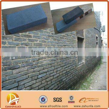 chinese handmade grey clay wall bricks use in traditional wall