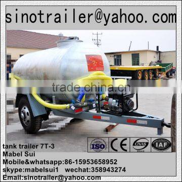 hot dipped galvanized liquid tank trailer