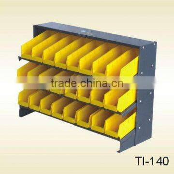 Trademark Tools 24 Bin Parts Storage Rack Trays TI-140