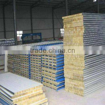 rockwool sandwich panel prepainted steel sheet