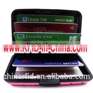 2015 New Design RFID Blocking Card Holder for RFID Smart PVC Card