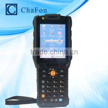 hf handheld rfid reader and writer can work under Windows CE 6.0 OS with Bluetooth/WiFi/Barcode function provide user manual