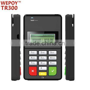 Portable mobile pos terminal with card reader