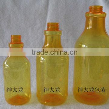 plastic PET shampoo bottle