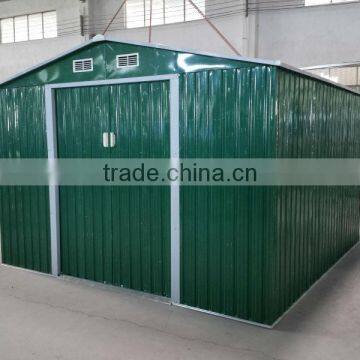 Spacious 10x10' home garden use prefab steel structures/garden shed