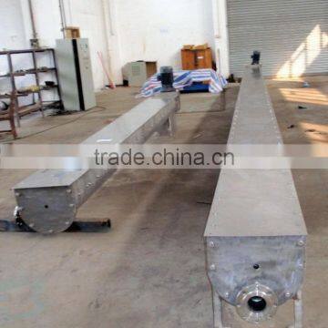 U-shape Stainless Steel Screw Conveyor Used for Food Industry, SS304 Screw Conveyor