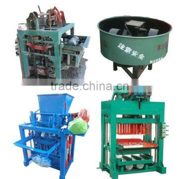 good quality hand operating flyash brick block machine